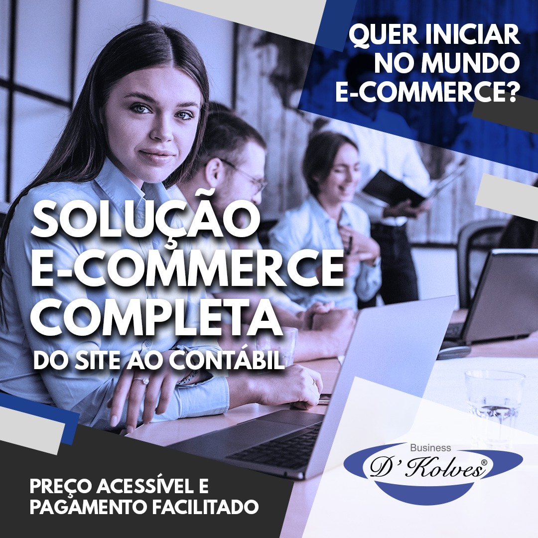 Imagem de Clientes SOLUÇÃO E-COMMERCE COMPLETA DO SITE AO CONTÁBIL!
