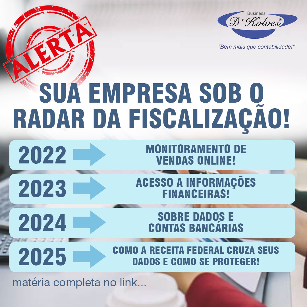 ALERTA URGENTE: SUA EMPRESA SOB O RADAR DA FISCALIZAÇÃO! FAVOR LER ATÉ FIM. Imagem de Clientes ALERTA URGENTE: SUA EMPRESA SOB O RADAR DA FISCALIZAÇÃO! FAVOR LER ATÉ FIM.