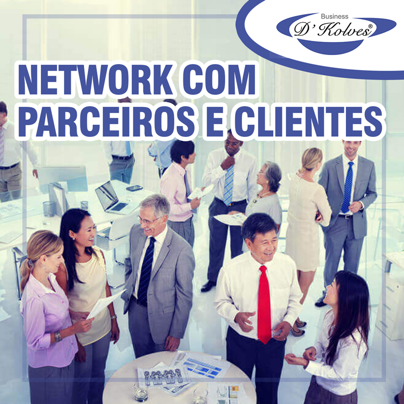 Imagem de NETWORK COM PARCEIROS E CLIENTES
